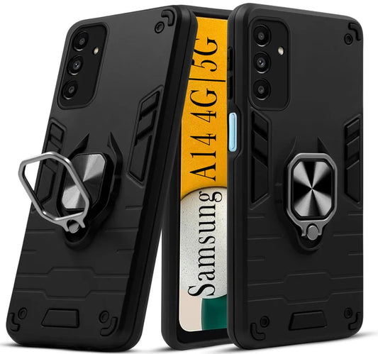 Samsung A14 Back Cover (Hybrid Armor)