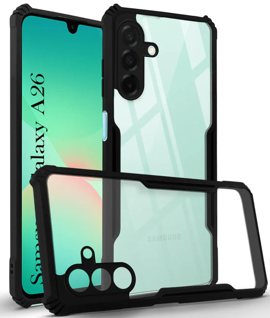 Samsung A26 5G Back Cover (Silicone Border)