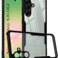 Samsung A56 Back Cover (Silicone Border)