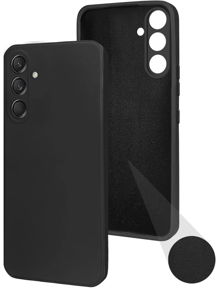 Matte Finish Silicone Cover For Samsung F55 5G