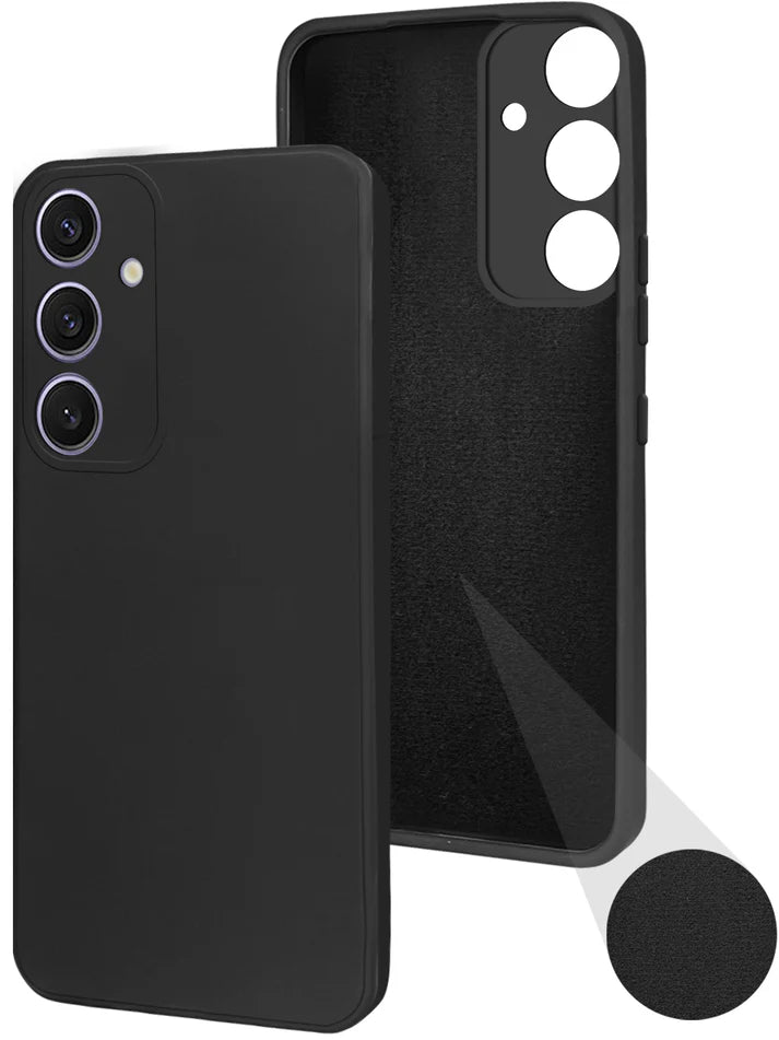 Matte Finish Silicone Cover For Samsung S24 Plus