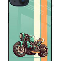 Striped Moto Drift Back Cover