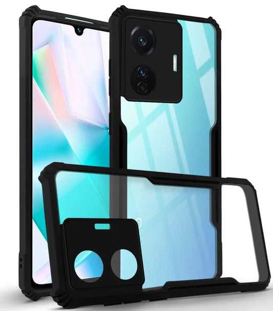 Vivo T1 Pro 5G  Back Cover (Silicone Border)