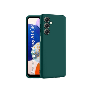 Samsung A14 (5G) Back Cover ( Silicone + Cloth) soft