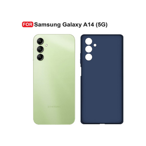 Samsung A14 (5G) Back Cover ( Silicone + Cloth) soft