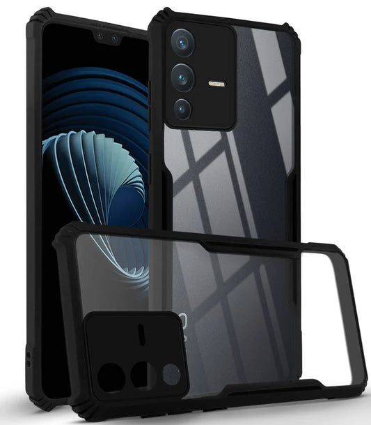 Vivo V23 Pro 5G Back Cover (Silicone Border)