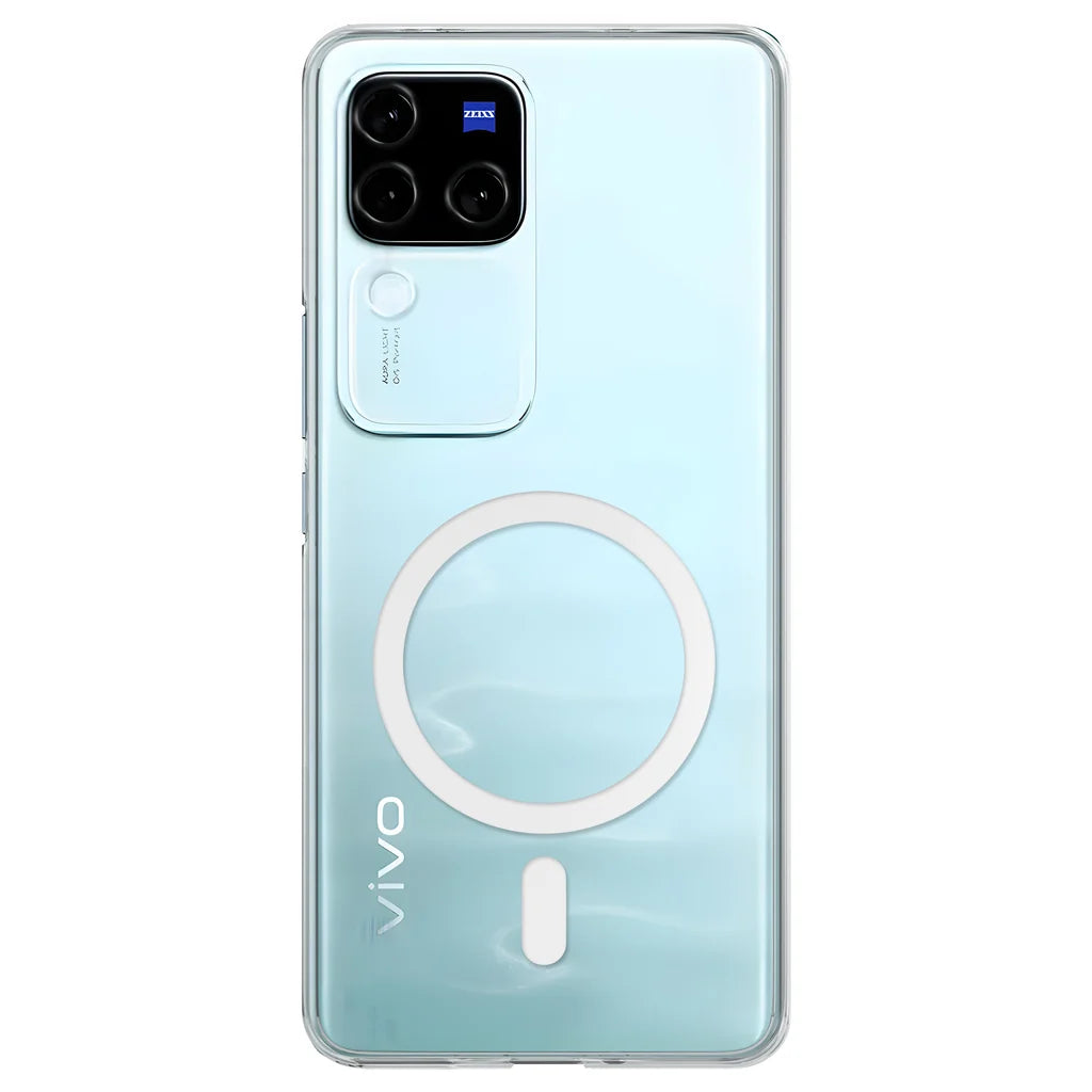 Magnetic Case for Vivo V30/ V30 Pro 5G Clear Compatible with MagSafe