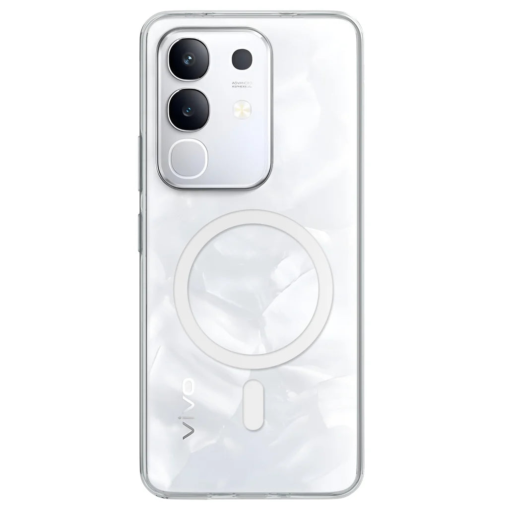 Magnetic Case for Vivo T4x 5G Clear Compatible with MagSafe