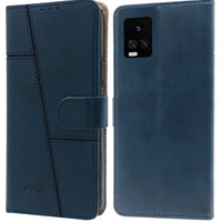 Leather Wallet Cover for Vivo V20