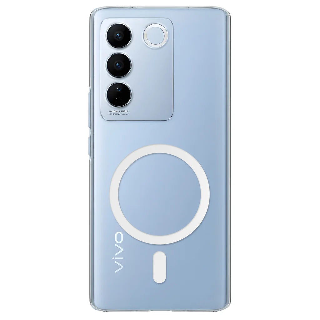 Magnetic Case for Vivo V27/V27 Pro Clear Compatible with MagSafe