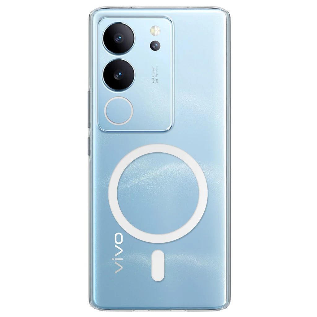 Magnetic Case for Vivo V29/V29 Pro Clear Compatible with MagSafe
