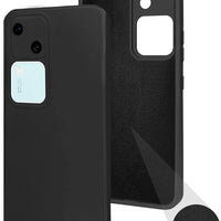 Matte Finish Silicone Cover For Vivo V30 5G