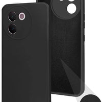 Matte Finish Silicone Cover For Vivo V30e 5G