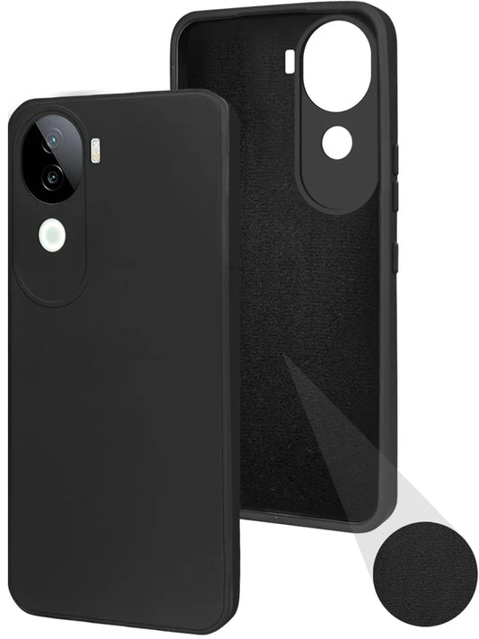 Matte Finish Silicone Cover For Vivo V40e 5G