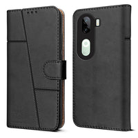 Leather Wallet Cover for Vivo V40e 5G
