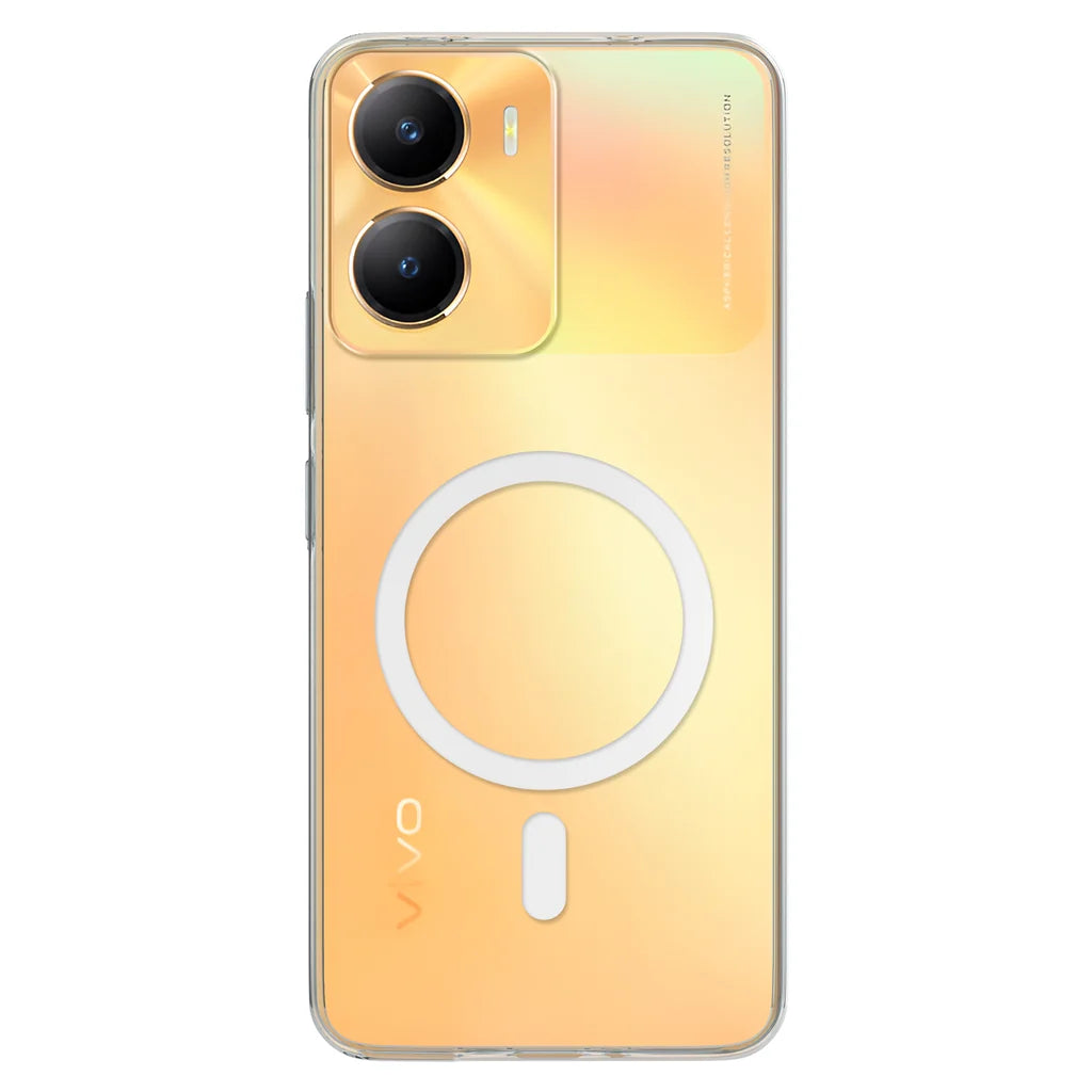 Magnetic Case for Vivo Y16/ Y56 Clear Compatible with MagSafe