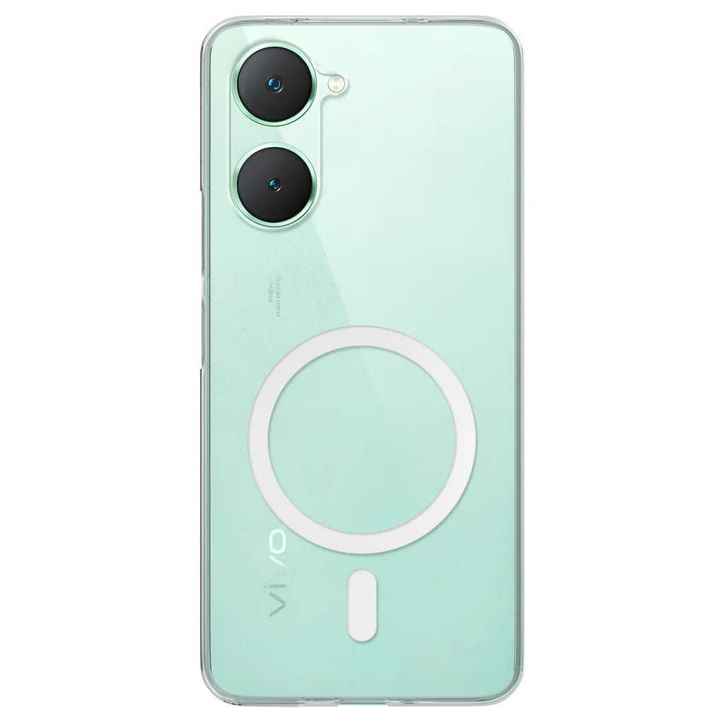 Magnetic Case for Vivo Y18/Y18e Clear Compatible with MagSafe