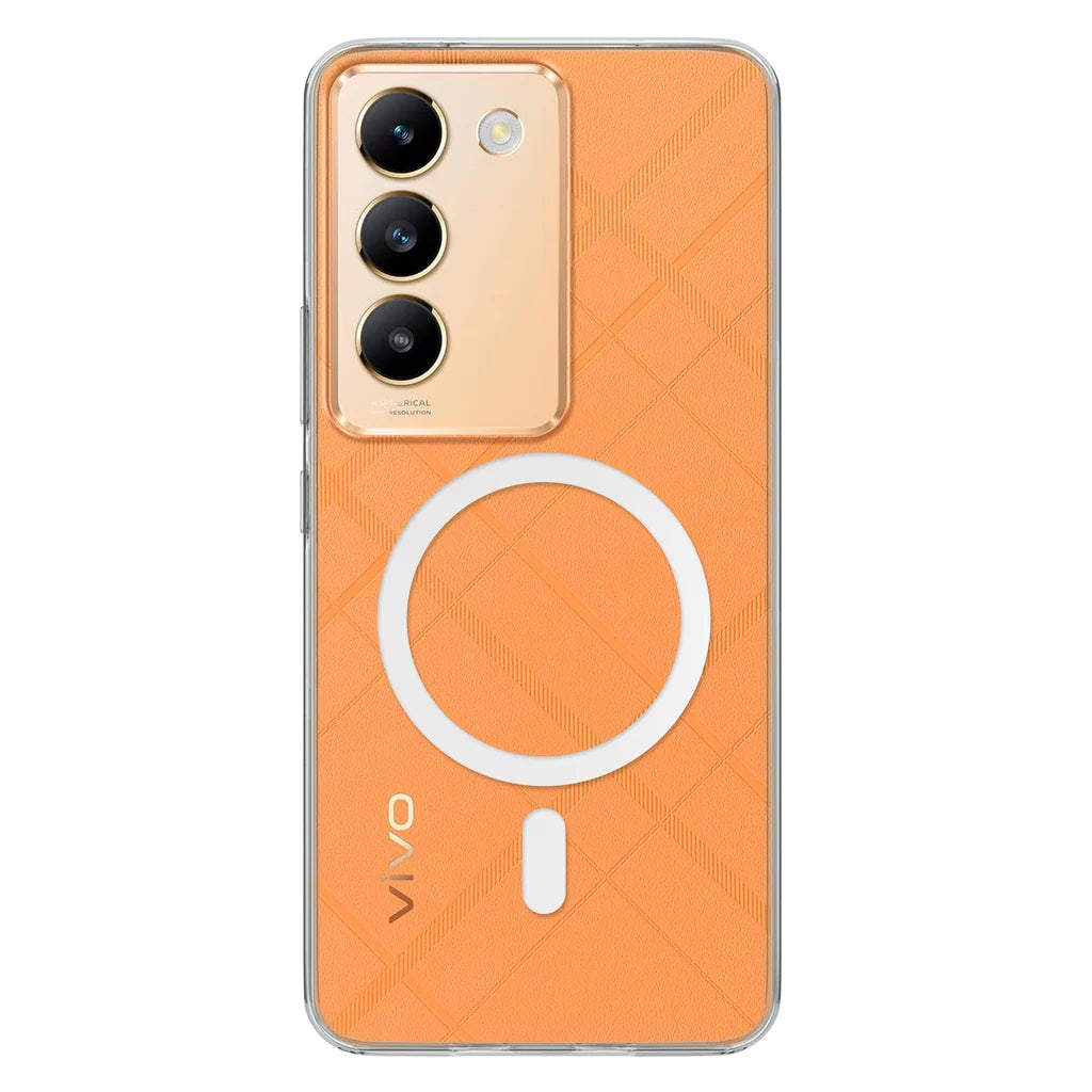 Magnetic Case for Vivo Y200E 5G/T3 5G Clear Compatible with MagSafe