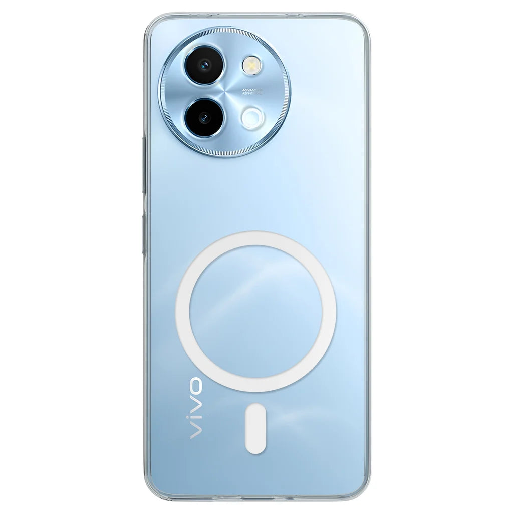 Magnetic Case for Vivo Y58 5G/ Y38 5G Clear Compatible with MagSafe
