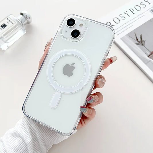 MagSafe Clear Transparent case for Apple iPhone 13 mini