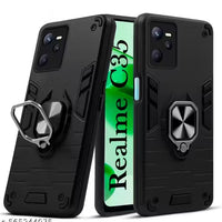 Realme C35 Back Cover (Hybrid Armor)