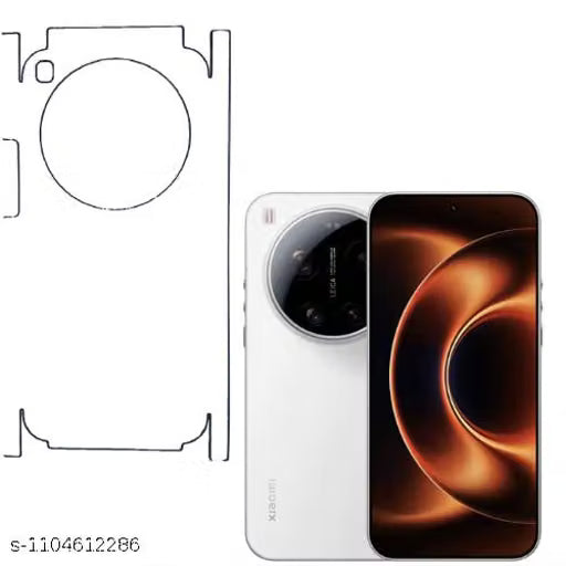 Xiaomi 17 Ultra 5g Back Screen Guard For Matte Finish, Smooth Touch, Unbreakable Membrane