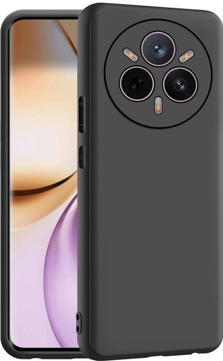 Realme 14 ( Black Silicone Cover)