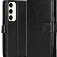 Leather Wallet Cover for Samsung S23