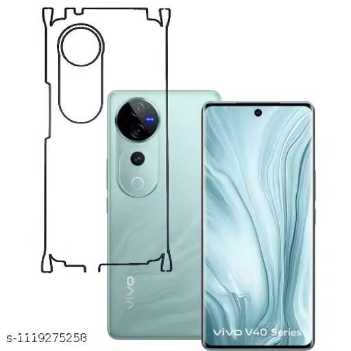 VIVO V40 PRO 5G Back Screen Guard For Matte Finish, Smooth Touch, Unbreakable Membrane