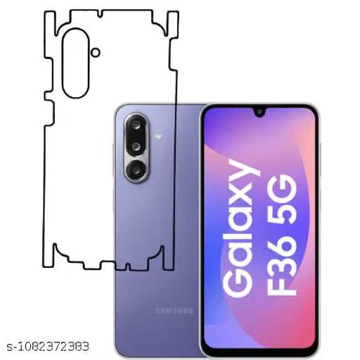 Samsung Galaxy F36 5G Back Screen Guard For Matte Finish, Smooth Touch, Unbreakable Membrane