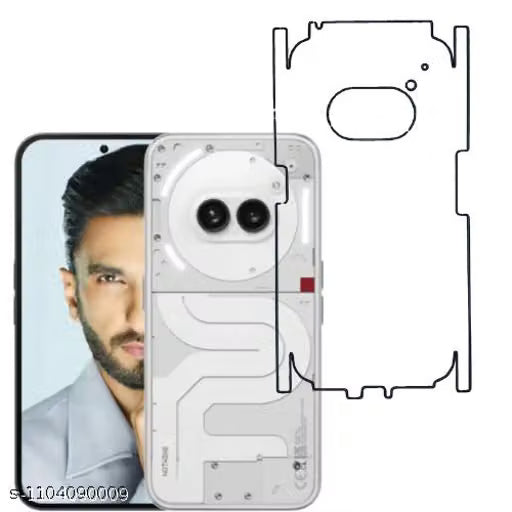 Nothing Phone 2a 5g Back Screen Guard For Matte Finish, Smooth Touch, Unbreakable Membrane