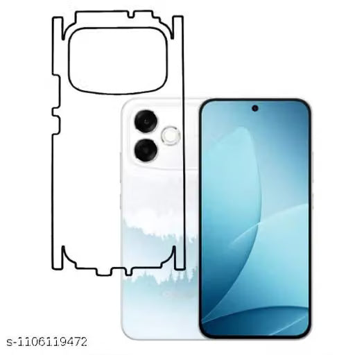OPPO F33 PRO 5g Back Screen Guard For Matte Finish, Smooth Touch, Unbreakable Membrane