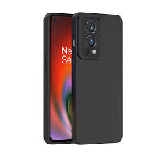 Oneplus Nord 2 (5G) Black Silicone Cover)