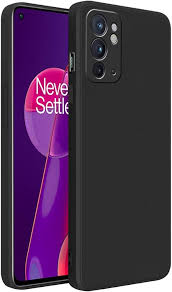 Oneplus 9RT (5G) Black Silicone Cover)