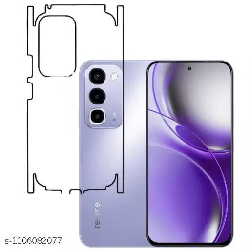 Realme P4r 5g Back Screen Guard For Matte Finish, Smooth Touch, Unbreakable Membrane