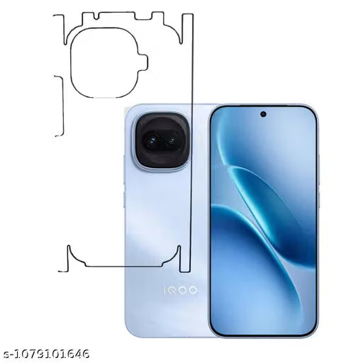 IQOO Z11 Turbo 5G Back Screen Guard For Matte Finish, Smooth Touch, Unbreakable Membrane
