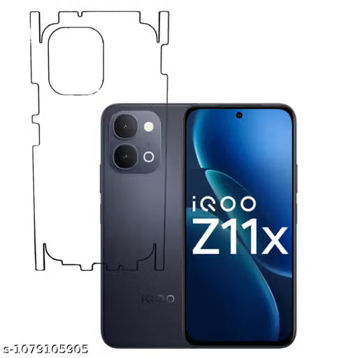 IQOO Z11x 5G Back Screen Guard For Matte Finish, Smooth Touch, Unbreakable Membrane