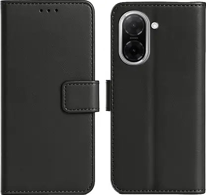 Leather Wallet Cover for Redmi A5 4G