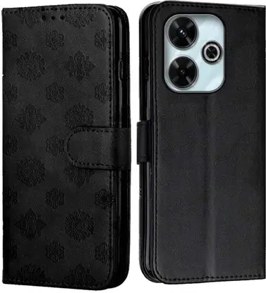 Leather Wallet Cover for Redmi 13 5G