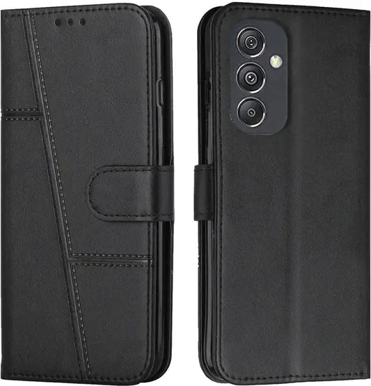 Leather Wallet Cover for Samsung F34