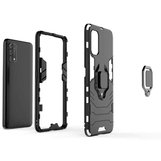 Hybrid Rugged Armor Kickstand Case for Realme 7 Pro