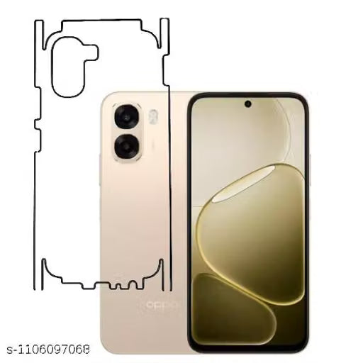OPPO A6s 5g Back Screen Guard For Matte Finish, Smooth Touch, Unbreakable Membrane
