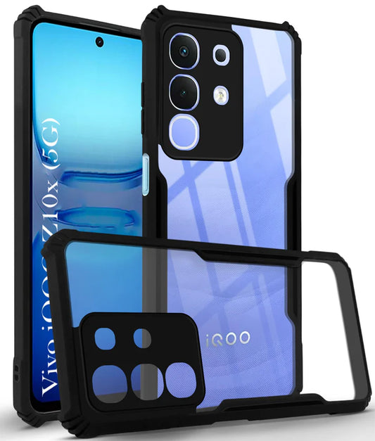 iQOO Z10x 5G Back Cover (Silicone Border)