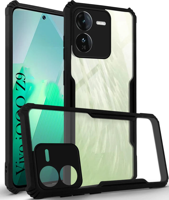 iQOO Z9 5G Back Cover (Silicone Border)