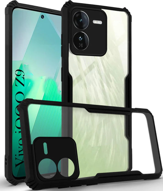 iQOO Z9 5G Back Cover (Silicone Border)