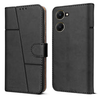 Leather Wallet Cover for iQOO Z9 Lite 5G