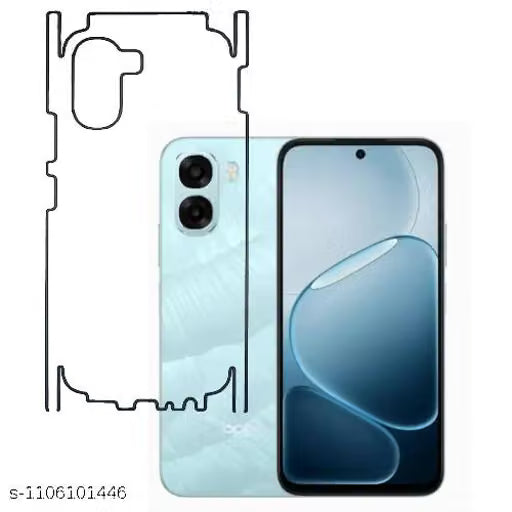OPPO A6x 5g Back Screen Guard For Matte Finish, Smooth Touch, Unbreakable Membrane