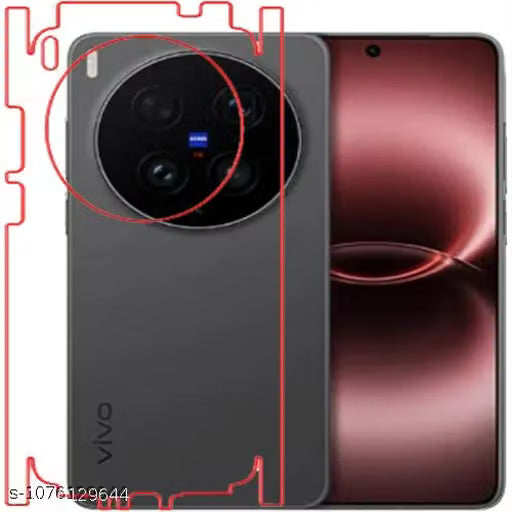 VIVO X300 Ultra 5G Back Screen Guard For Matte Finish, Smooth Touch, Unbreakable Membrane