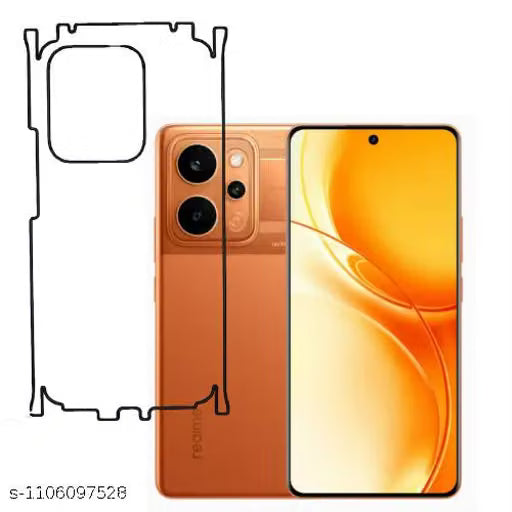 Realme P4 Power 5G Back Screen Guard For Matte Finish, Smooth Touch, Unbreakable Membrane