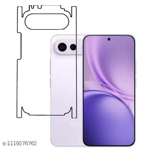 VIVO X300 FE 5G Back Screen Guard For Matte Finish, Smooth Touch, Unbreakable Membrane